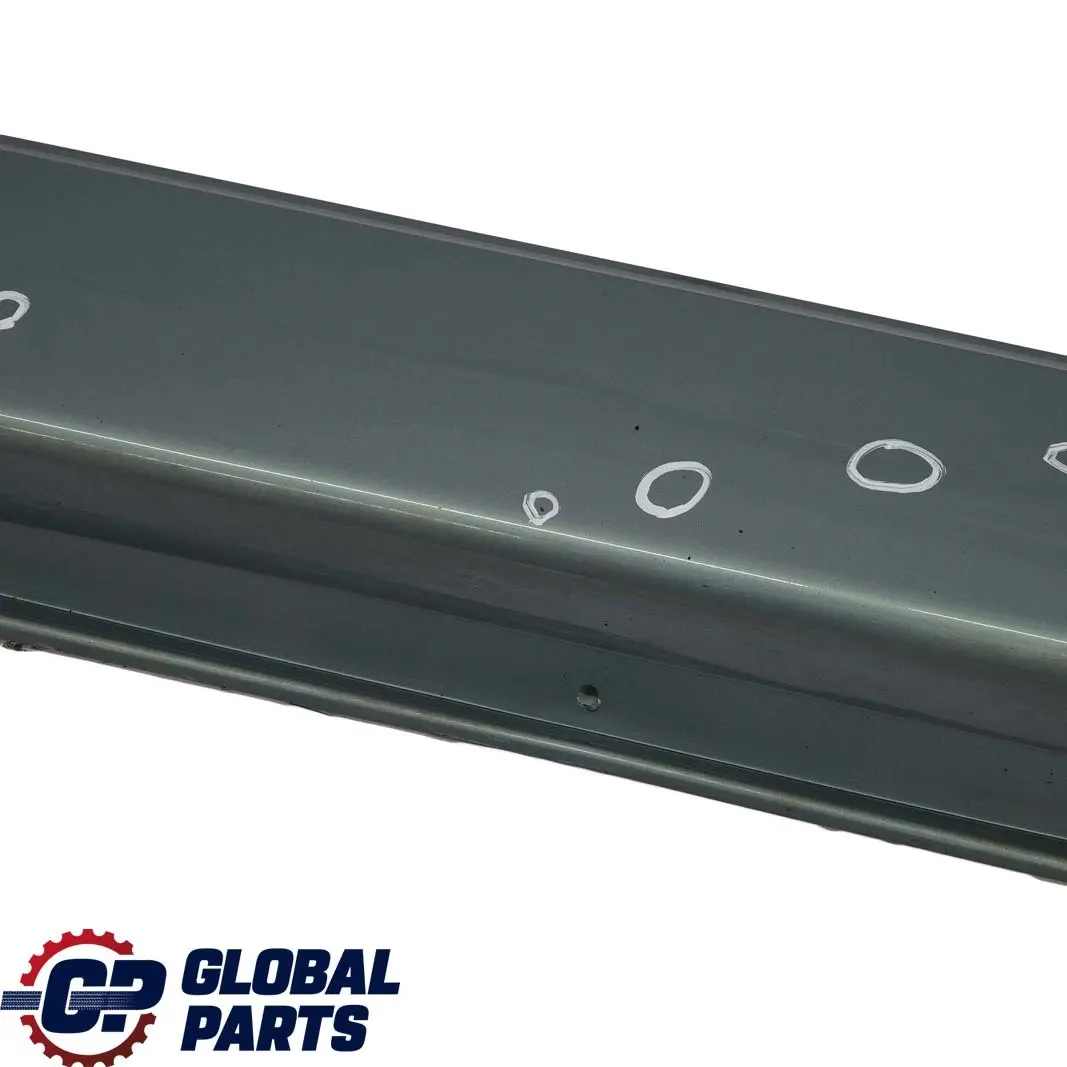 Door Sill Cover Skirt Right O/S Schiefergruen Slate Green - 449 to BMW 7 E65 with Part number 0140038 BMW 7 E65 Door Sill Cover Skirt Right O/S Schiefergruen Slate Green - 449 - SKU 0140038-SGM - Part number 0140038