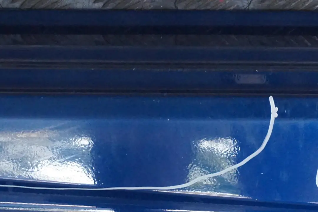 BMW Mini Cooper R50 R53 JCW Aerokit Right O/S Sill Skirt Side Trim Indi Blue - SKU 0140631-IB - Part number 0140631