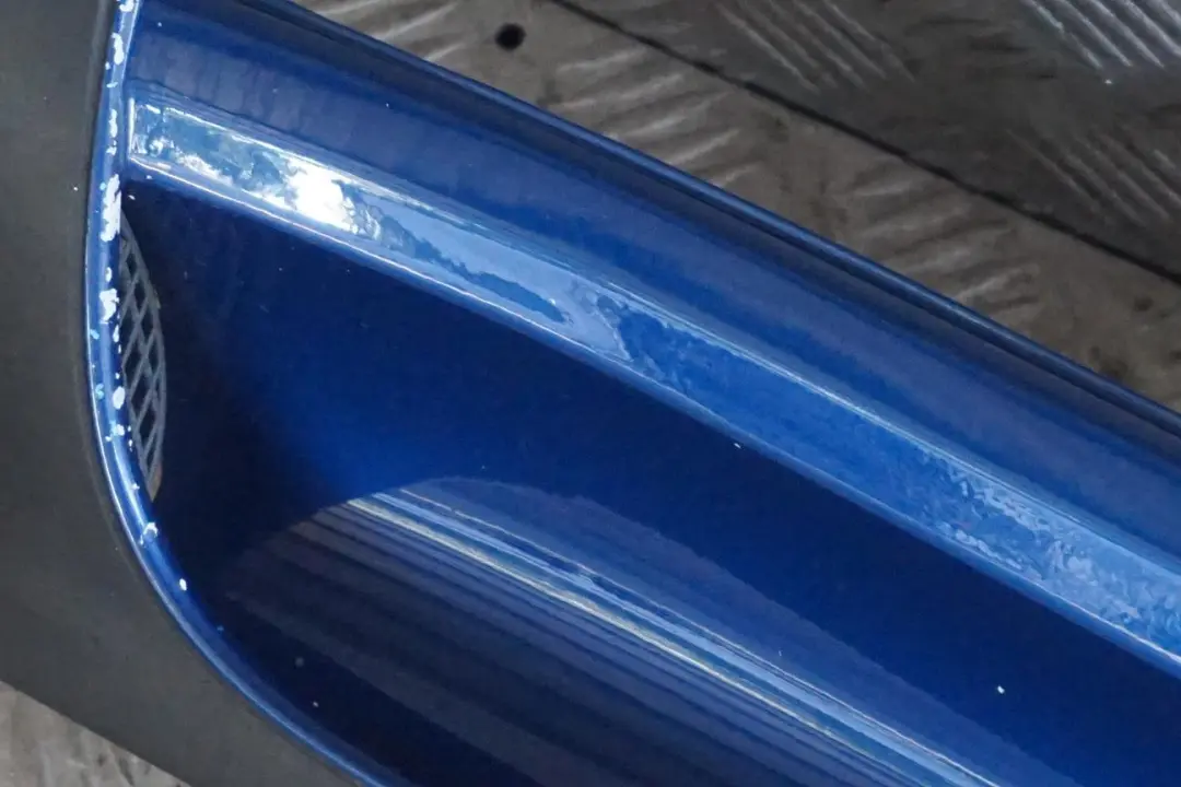 BMW Mini R50 R53 JCW Aerokit Schwellerleiste Schweller Rechts Indi Blue Blau - SKU 0140631-IB - Teilenummer 0140631