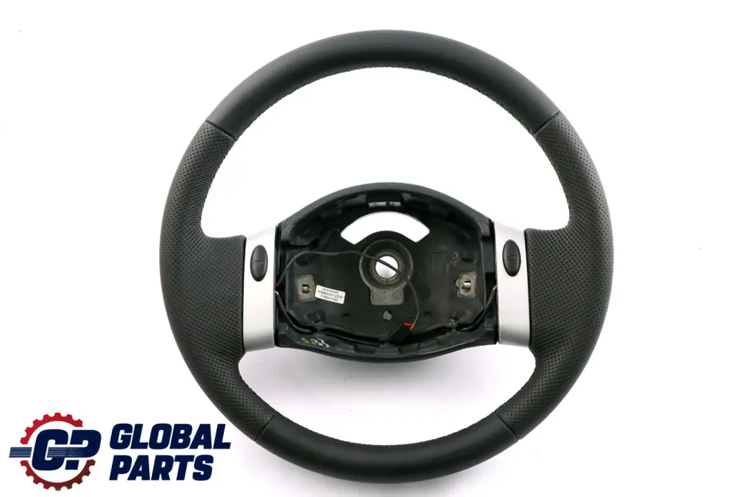 NUEVO Volante Cuero Negro 2 radios para Mini Cooper One R50 R52 R53 con número de pieza 0146479 Mini Cooper One R50 R52 R53 NUEVO Volante Cuero Negro 2 radios - SKU 0146479-5 - Número de pieza 0146479