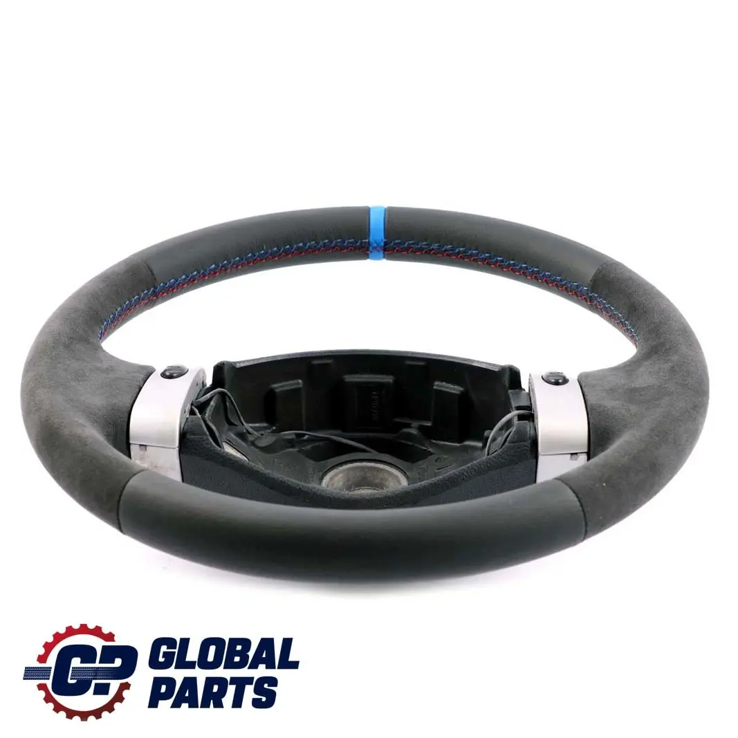 Mini Cooper R50 R52 NUOVA Pelle Nera / Alcantara Volante Copertura a 2 Raggi - SKU 0146479-6 - Numero di parte 0146479