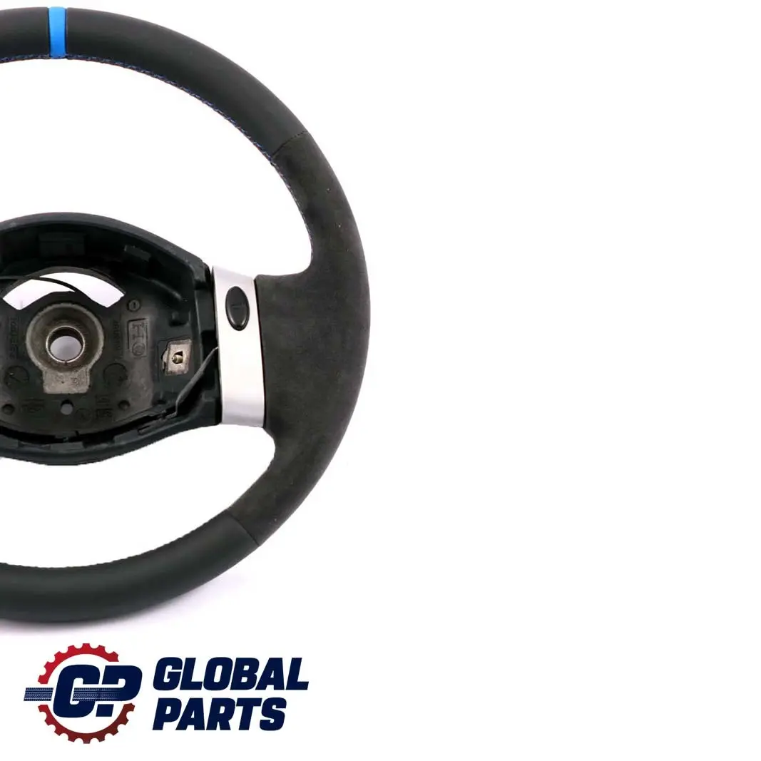 Leather / Alcantara Steering Wheel 2 Spoke Trim to Mini Cooper R50 R52 NEW Black with Part number 0146479 Mini Cooper R50 R52 NEW Black Leather / Alcantara Steering Wheel 2 Spoke Trim - SKU 0146479-6 - Part number 0146479