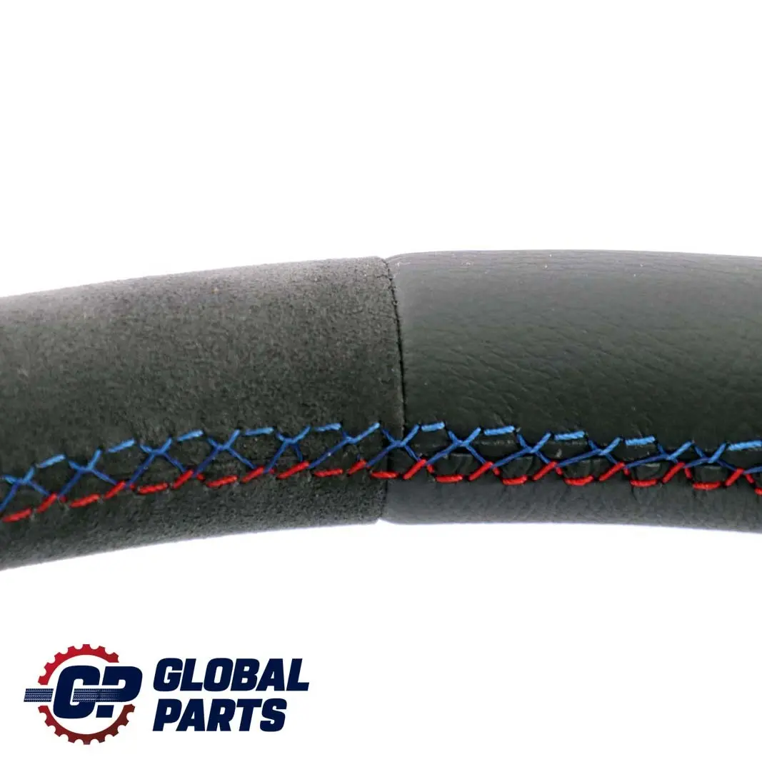 Mini Cooper R50 R52 NEW Black Leather / Alcantara Steering Wheel 2 Spoke Trim - SKU 0146479-6 - Part number 0146479