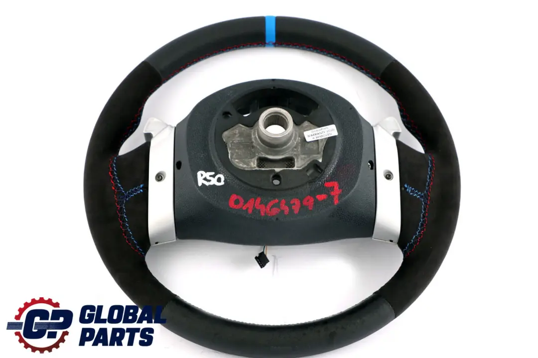 Mini R50 R53 Volant Sport Neuf en Cuir Noir / Alcantara Volant Steptronic - SKU 0146479-7 - Numéro de pièce 0146479