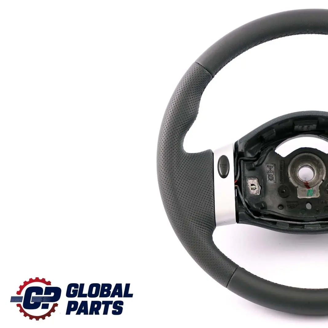 NUEVO volante de cuero negro 2 radios Trim para Mini Cooper One R50 R52 R53 con número de pieza 0146479 Mini Cooper One R50 R52 R53 NUEVO volante de cuero negro 2 radios Trim - SKU 0146479-9 - Número de pieza 0146479