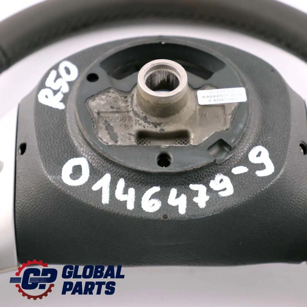 NUOVA Pelle Nera Volante 2 Raggi per Mini Cooper One R50 R52 R53 con numero di parte 0146479 Mini Cooper One R50 R52 R53 NUOVA Pelle Nera Volante 2 Raggi - SKU 0146479-9 - Numero di parte 0146479