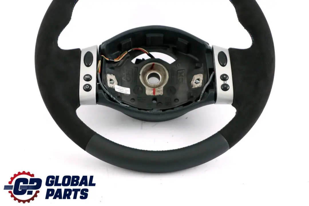 Mini Cooper R50 Neuf en Cuir Noir / Alcantara Volant Sport Volant Multifonction - SKU 0146480-3 - Numéro de pièce 0146480