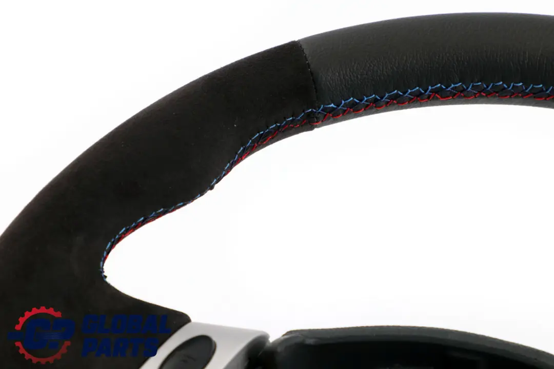 Nuova Pelle Nera / Alcantara Volante Sportivo Multifunzione per Mini Cooper R50 con numero di parte 0146480 Mini Cooper R50 Nuova Pelle Nera / Alcantara Volante Sportivo Multifunzione - SKU 0146480-3 - Numero di parte 0146480