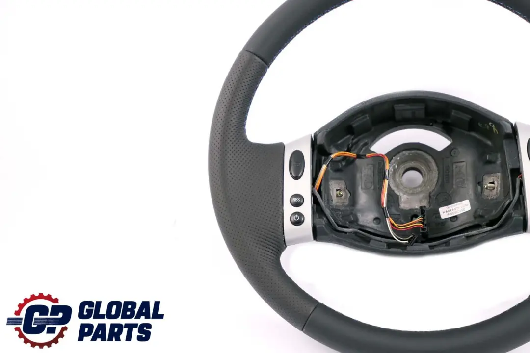 Mini Cooper R50 R53 NEW Black Leather Sport Steering Wheel Multifunction - SKU 0146480-4 - Part number 0146480