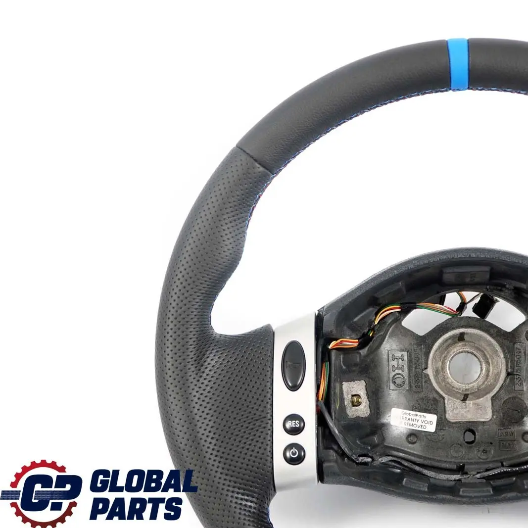 Mini Cooper One R50 R53 NEW Black Leather Sport Steering Wheel Multifunction - SKU 0146480-6 - Part number 0146480