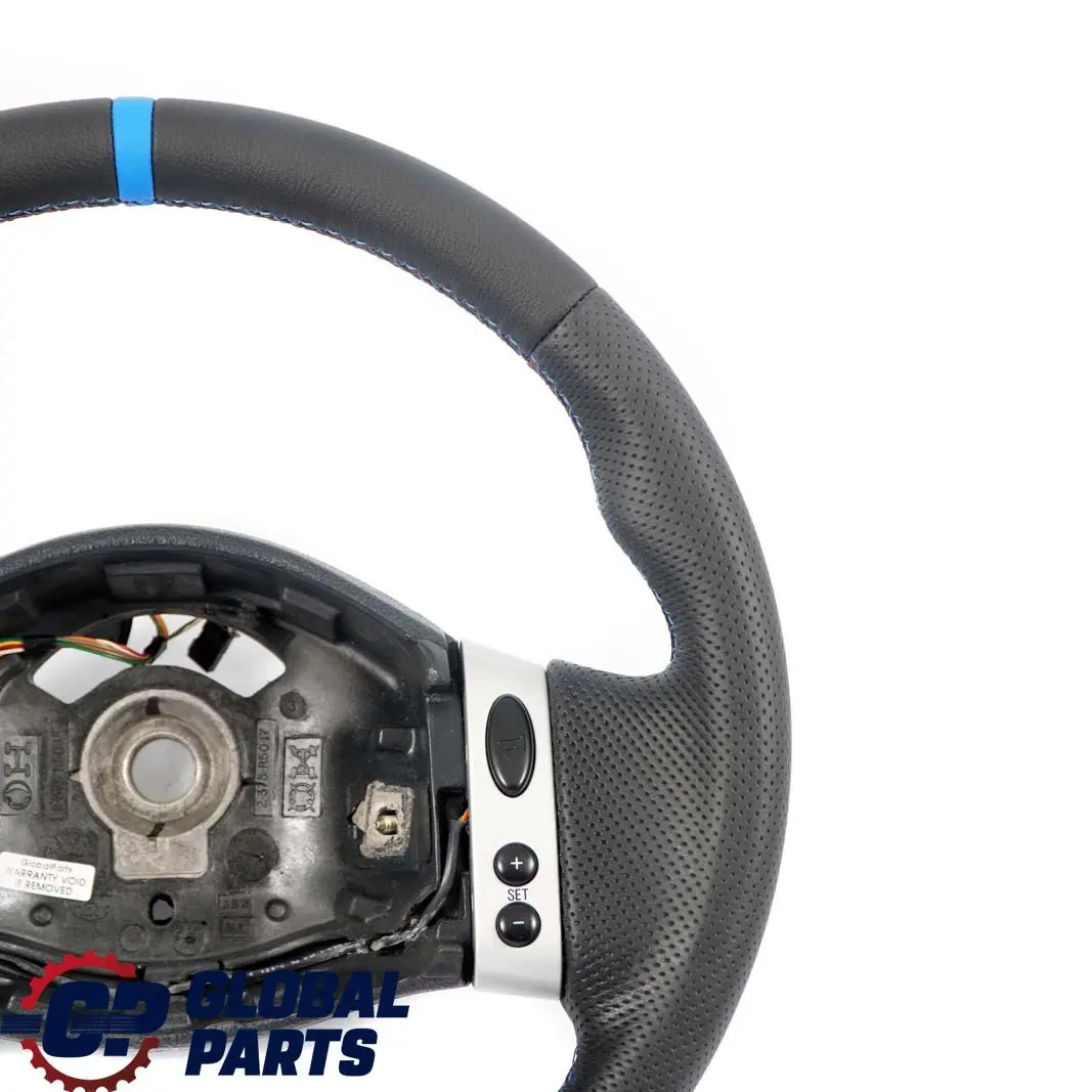 Mini Cooper One R50 R53 NEW Black Leather Sport Steering Wheel Multifunction - SKU 0146480-6 - Part number 0146480