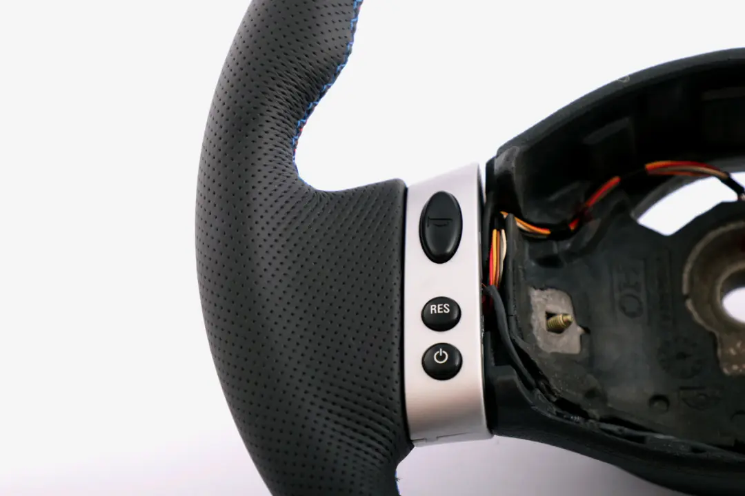 Mini Cooper R50 R52 NEW Black Leather Steering Wheel Multifunctional - SKU 0146480 - Part number 0146480