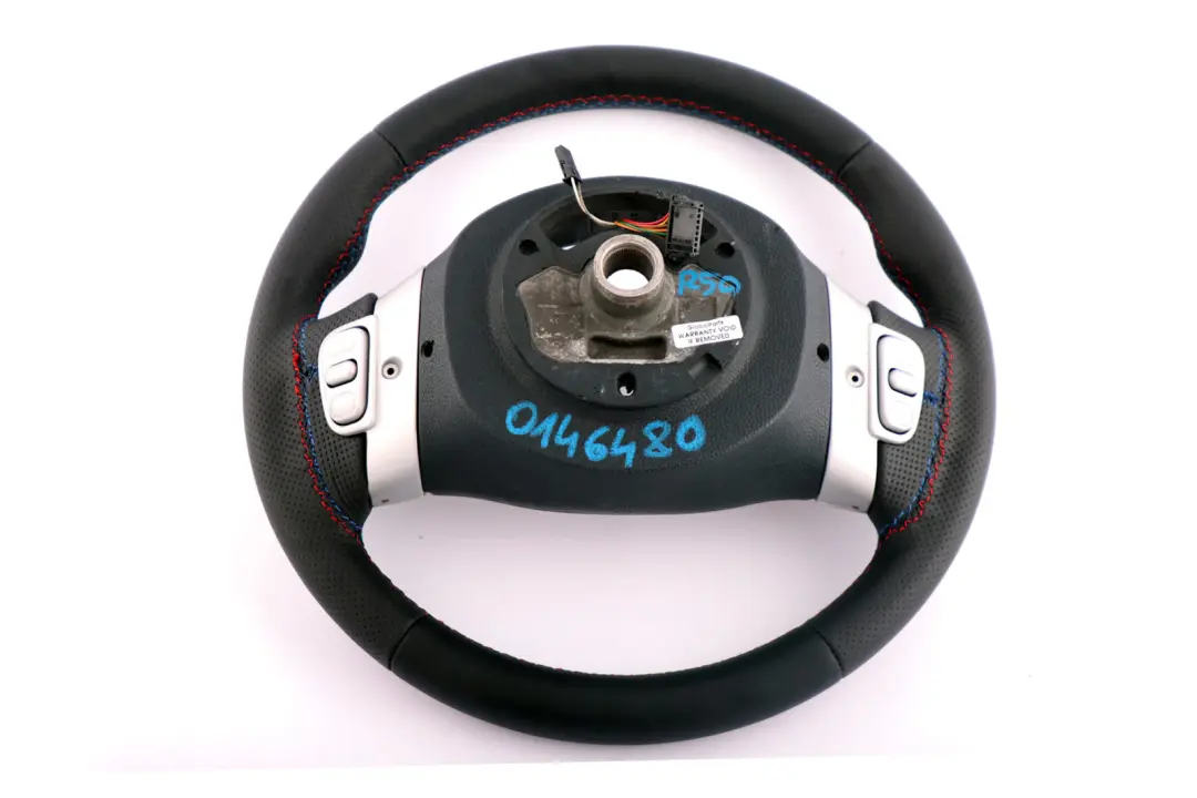 NOUVEAU Volant en cuir noir multifonctionnel pour Mini Cooper R50 R52 à propos du numéro de pièce 0146480 Mini Cooper R50 R52 NOUVEAU Volant en cuir noir multifonctionnel - SKU 0146480 - Numéro de pièce 0146480