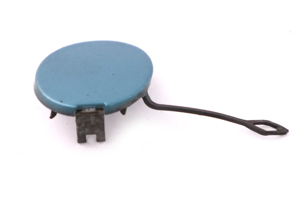 Front Bumper Flap Towing Eye Maldives Blue 7016052 to BMW Z4 Series E85 with Part number 0148339 BMW Z4 Series E85 Front Bumper Flap Towing Eye Maldives Blue 7016052 - SKU 0148339-MAB - Part number 0148339