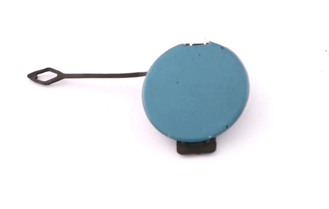 BMW Z4 Series E85 Front Bumper Flap Towing Eye Maldives Blue 7016052 - SKU 0148339-MAB - Part number 0148339
