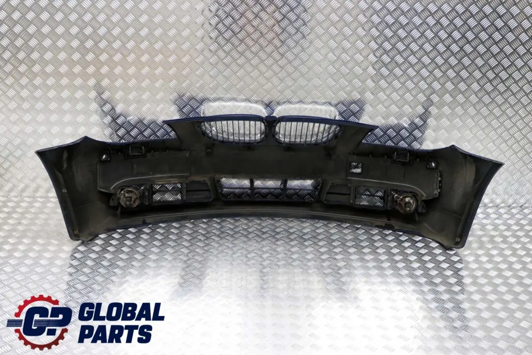 BMW 5 Series E60 E61 Front Bumper Trim Panel Mysticblau Mystic Blue - A07 - SKU 0149246-MYS - Part number 0149246
