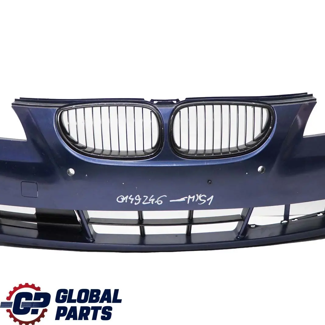 BMW 5 Series E60 E61 1 Front Bumper Trim Panel Mysticblau Mystic Blue - A07 - SKU 0149246-MYS1 - Part number 0149246