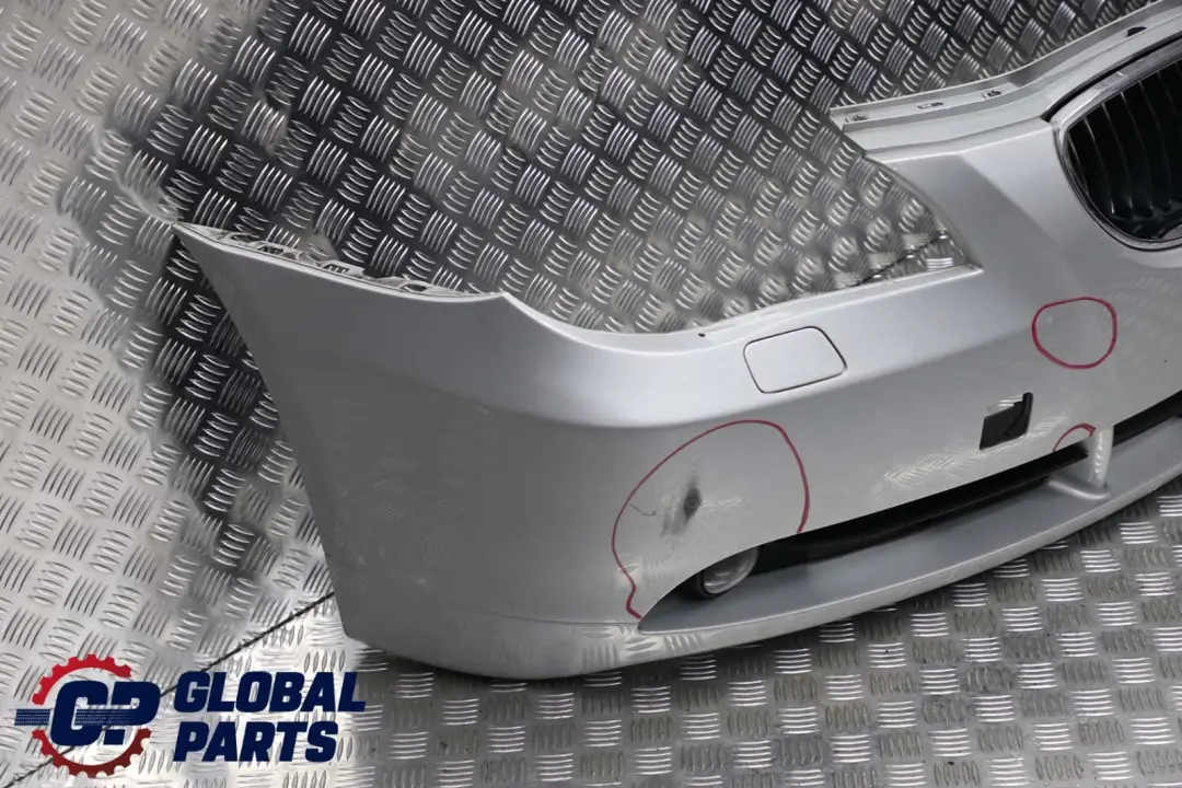 BMW 5 Series E60 E61 Front Bumper Trim Panel Titansilber Titan Silver - SKU 0149246-TS3 - Part number 0149246