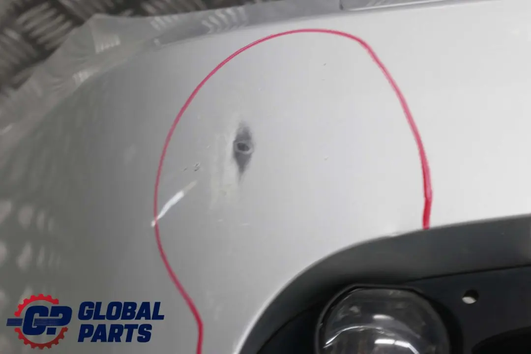 BMW 5 Series E60 E61 Front Bumper Trim Panel Titansilber Titan Silver - SKU 0149246-TS3 - Part number 0149246