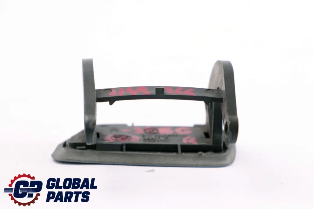 BMW E60 E61 Front Bumper Headligh Spray Flap Cover Right O/S Silbergrau - A08 - SKU 0149266-SBG - Part number 7060586