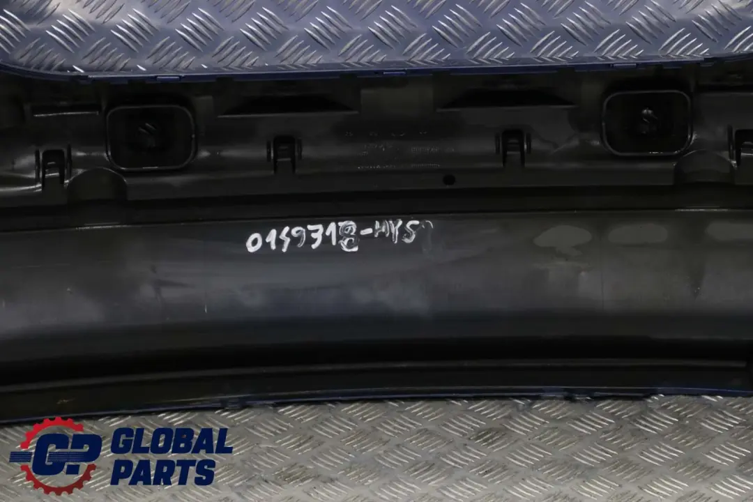 BMW 5 E60 Saloon Rear Bumper PDC Mysticblau Mystic Blue Metallic - A07 - SKU 0149318-MYS - Part number 0149318