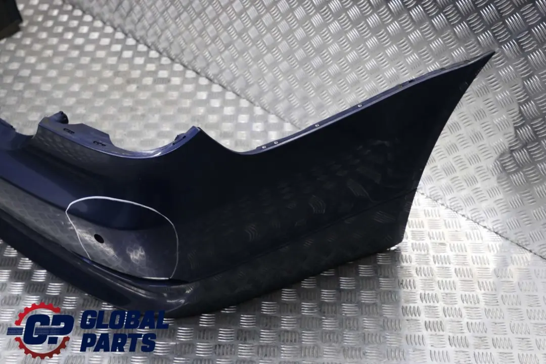 BMW 5 E60 Saloon Rear Bumper PDC Mysticblau Mystic Blue Metallic - A07 - SKU 0149318-MYS - Part number 0149318