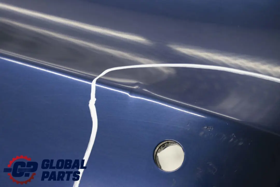 BMW 5 E60 Saloon Rear Bumper PDC Mysticblau Mystic Blue Metallic - A07 - SKU 0149318-MYS - Part number 0149318