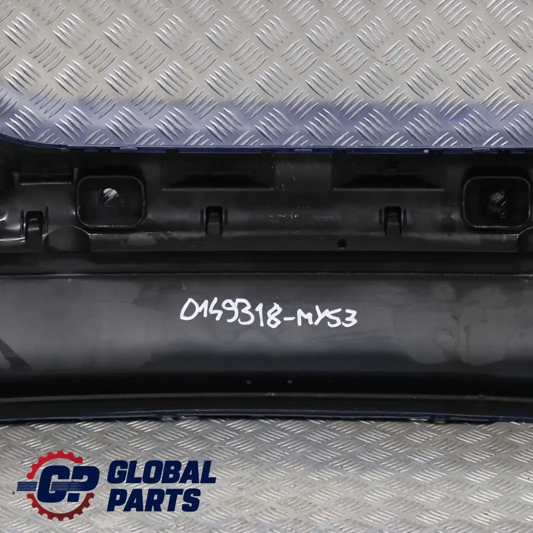 BMW 5 E60 3 Saloon Rear Bumper PDC Mysticblau Mystic Blue Metallic - A07 - SKU 0149318-MYS3 - Part number 0149318