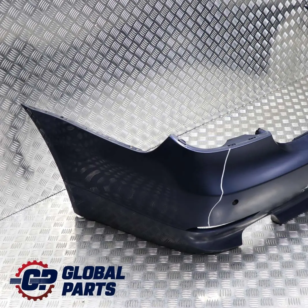 BMW 5 E60 3 Saloon Rear Bumper PDC Mysticblau Mystic Blue Metallic - A07 - SKU 0149318-MYS3 - Part number 0149318