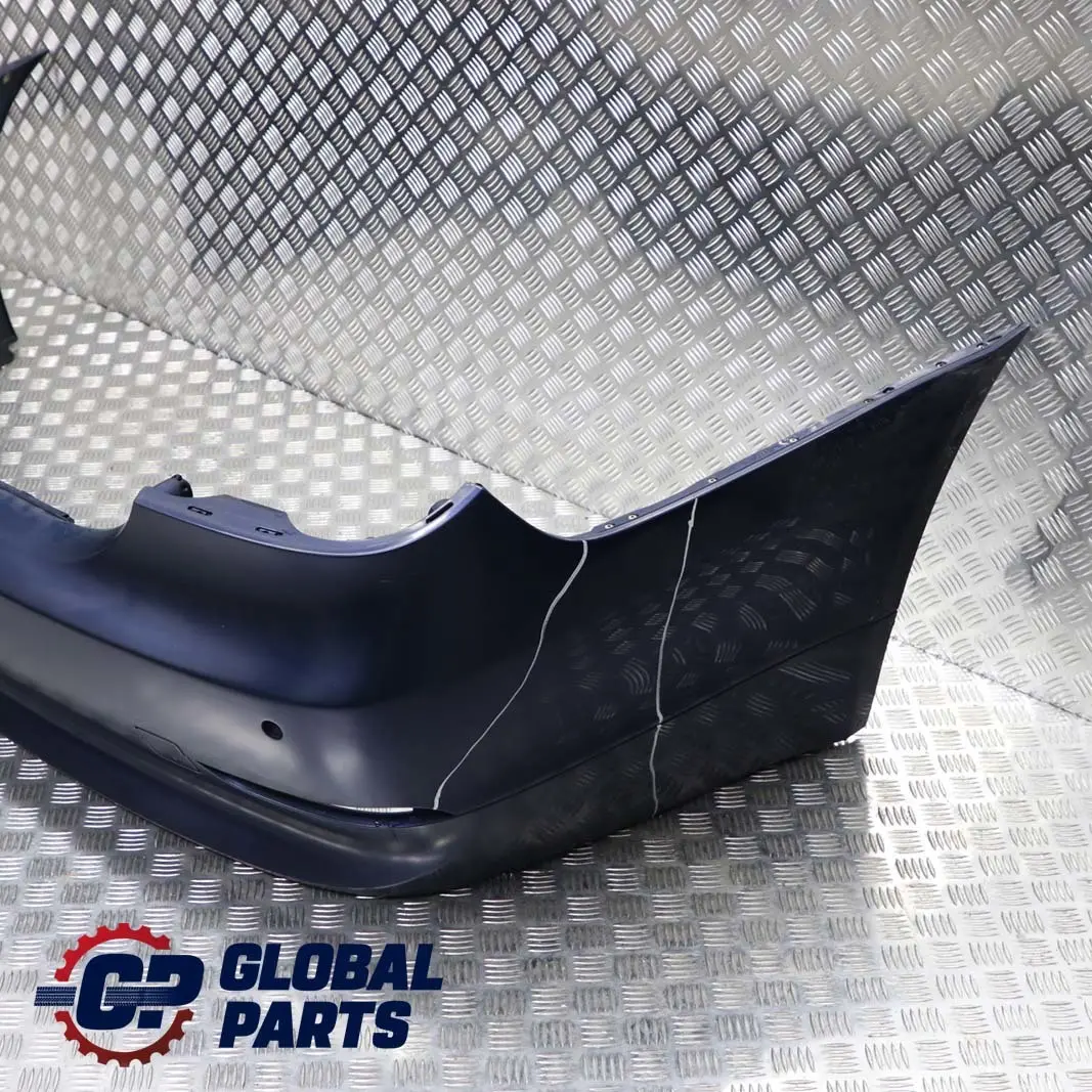 BMW 5 E60 3 Saloon Rear Bumper PDC Mysticblau Mystic Blue Metallic - A07 - SKU 0149318-MYS3 - Part number 0149318