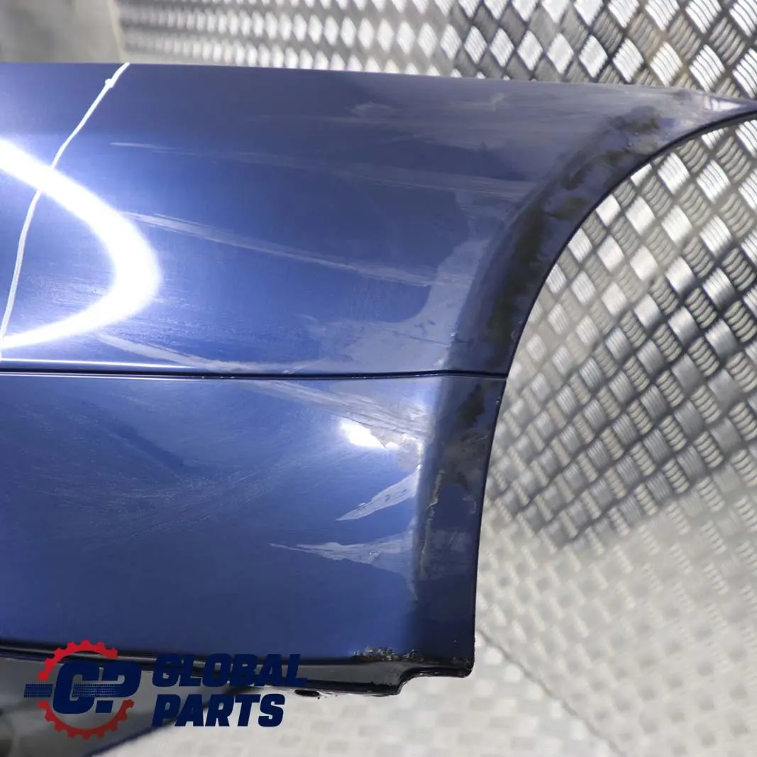 BMW 5 E60 3 Saloon Rear Bumper PDC Mysticblau Mystic Blue Metallic - A07 - SKU 0149318-MYS3 - Part number 0149318
