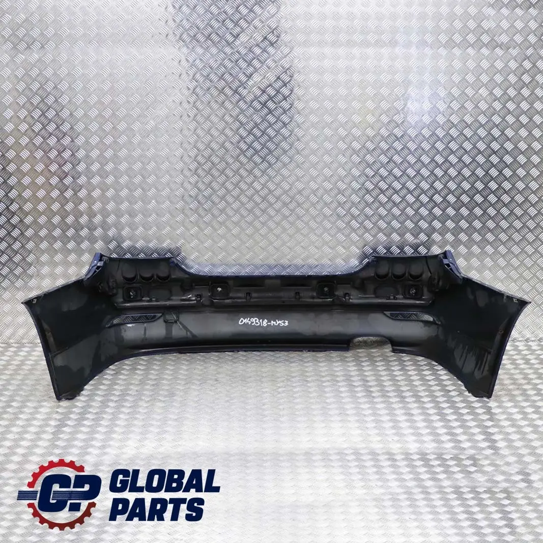 BMW 5 E60 3 Saloon Rear Bumper PDC Mysticblau Mystic Blue Metallic - A07 - SKU 0149318-MYS3 - Part number 0149318