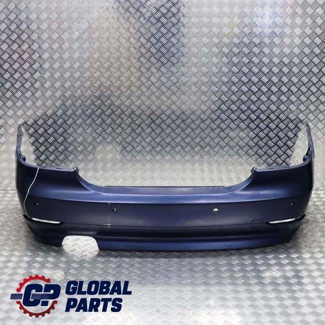BMW 5 E60 3 Saloon Rear Bumper PDC Mysticblau Mystic Blue Metallic - A07