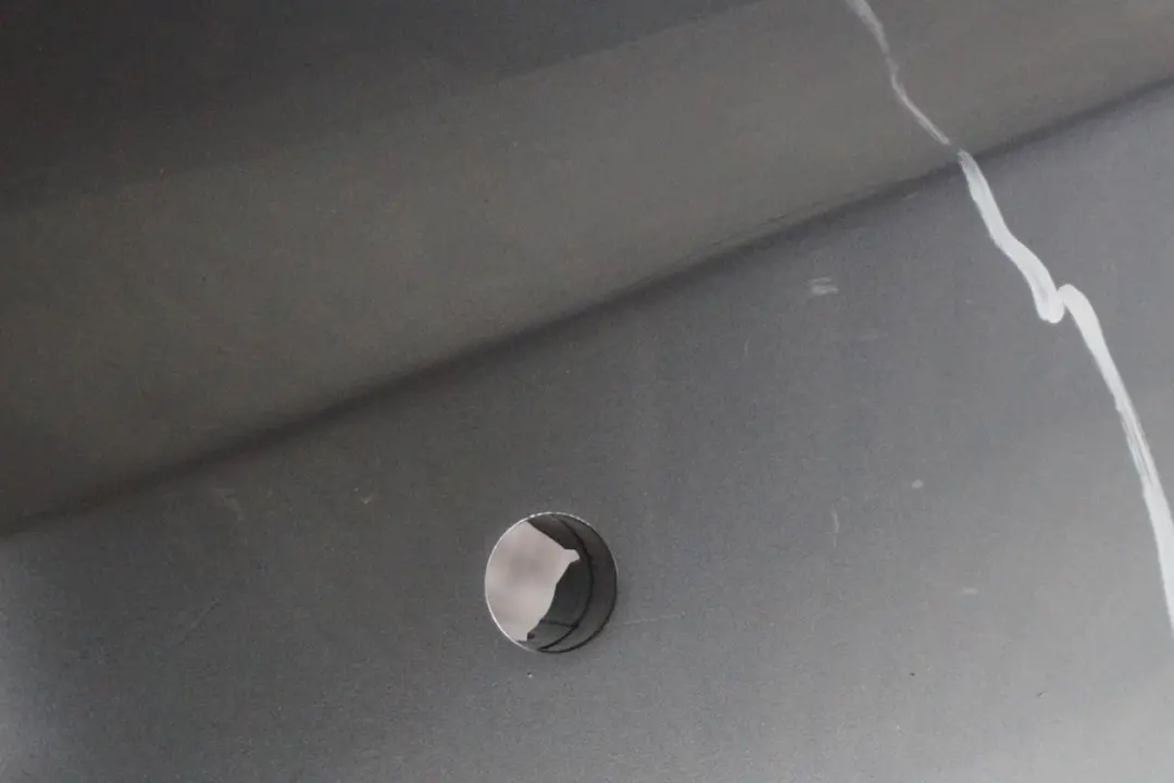 BMW E60 Zderzak tylny tył pdc silbergrau A08 - SKU 0149318-SBG2 - Numer Części 0149318