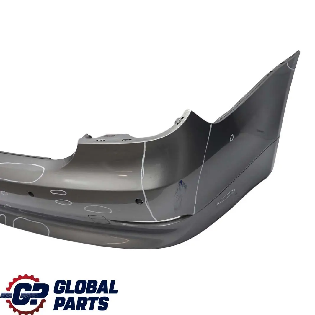 BMW 5 Series E60 5 Saloon Rear Bumper PDC Silbergrau Grey Metallic - A08 - SKU 0149318-SBG5 - Part number 0149318