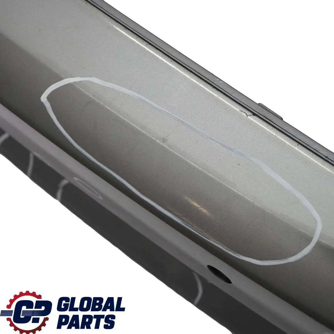 BMW 5 Series E60 5 Saloon Rear Bumper PDC Silbergrau Grey Metallic - A08 - SKU 0149318-SBG5 - Part number 0149318