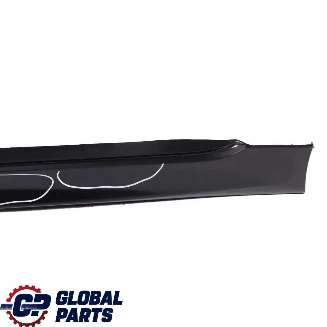 Door Sill Side Cover Skirt Left N/S Carbon Black - 416 to BMW E60 E61 M Sport M5 with Part number 0150277 BMW E60 E61 M Sport M5 Door Sill Side Cover Skirt Left N/S Carbon Black - 416 - SKU 0150277-CAR - Part number 0150277