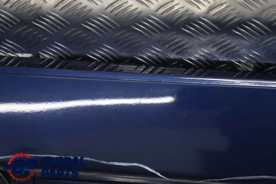 BMW 5 E60 E61 Schwellerleiste Blende Schweller Links Mysticblau Blau - A07 - SKU 0150277-MYS - Teilenummer 0150277