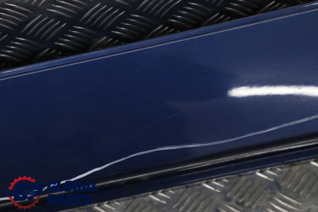 BMW 5 E60 E61 Schwellerleiste Blende Schweller Links Mysticblau Blau - A07 - SKU 0150277-MYS - Teilenummer 0150277