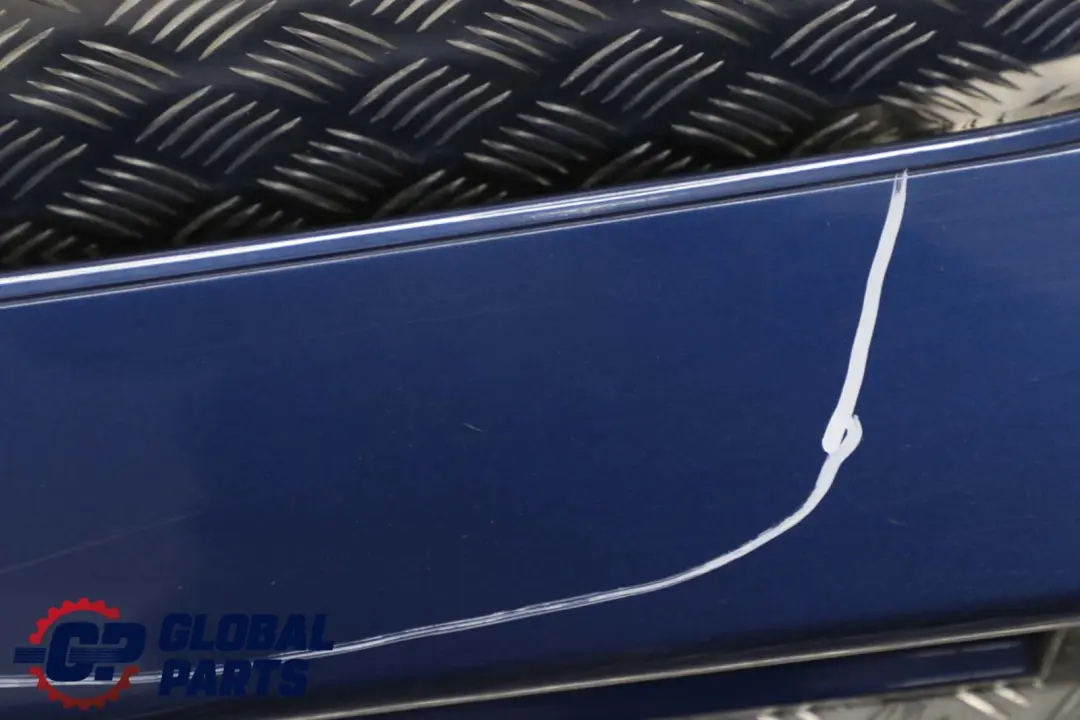 BMW 5 E60 E61 Schwellerleiste Blende Schweller Links Mysticblau Blau - A07 - SKU 0150277-MYS - Teilenummer 0150277