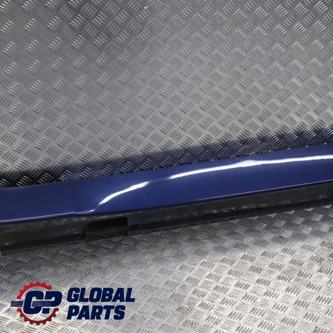 BMW 5 E60 E61 1 Door Sill Side Cover Skirt Left N/S Mysticblau Blue - A07 - SKU 0150277-MYS1 - Part number 0150277