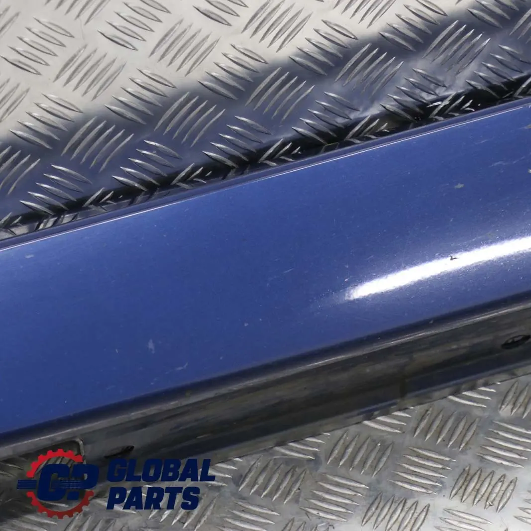 BMW 5 E60 E61 Schwellerleiste Blende Schweller Links Mysticblau Blau - A07 - SKU 0150277-MYS1 - Teilenummer 0150277