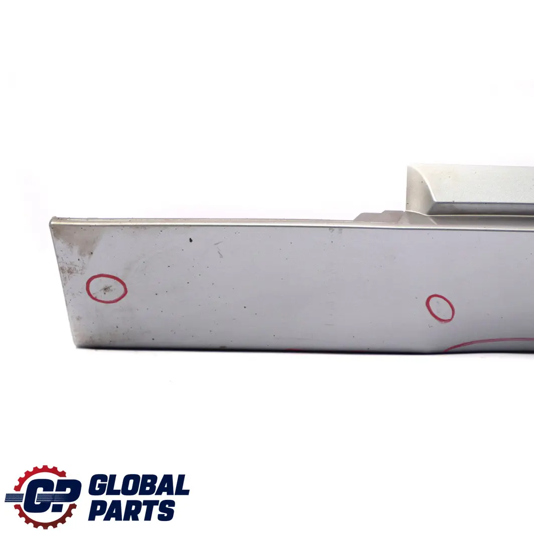 Door Sill Side Cover Skirt Left N/S Silbergrau Silver Grey - A08 to BMW 5 E60 E61 with Part number 0150277 BMW 5 E60 E61 Door Sill Side Cover Skirt Left N/S Silbergrau Silver Grey - A08 - SKU 0150277-SBG3 - Part number 0150277