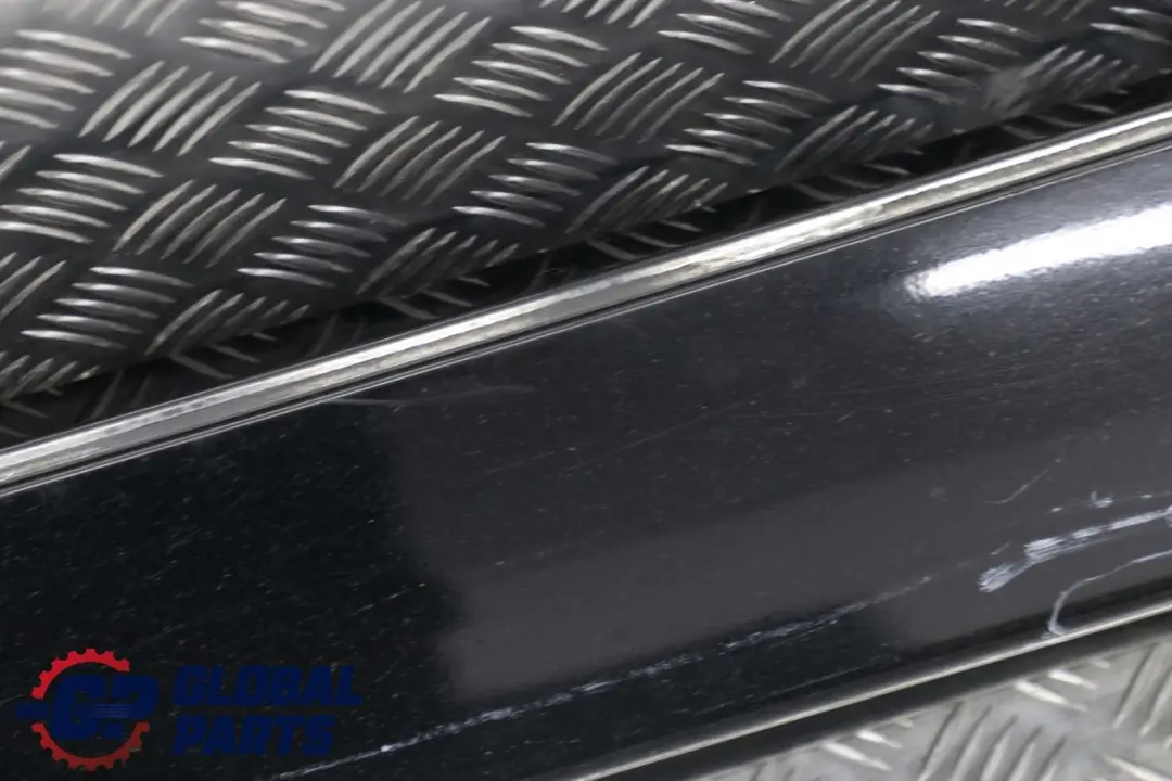 BMW E60 E61 Puerta Sill Side Cover Falda Izquierda Schwarz 2 Negro 668 - SKU 0150277-SCH - Número de pieza 150277