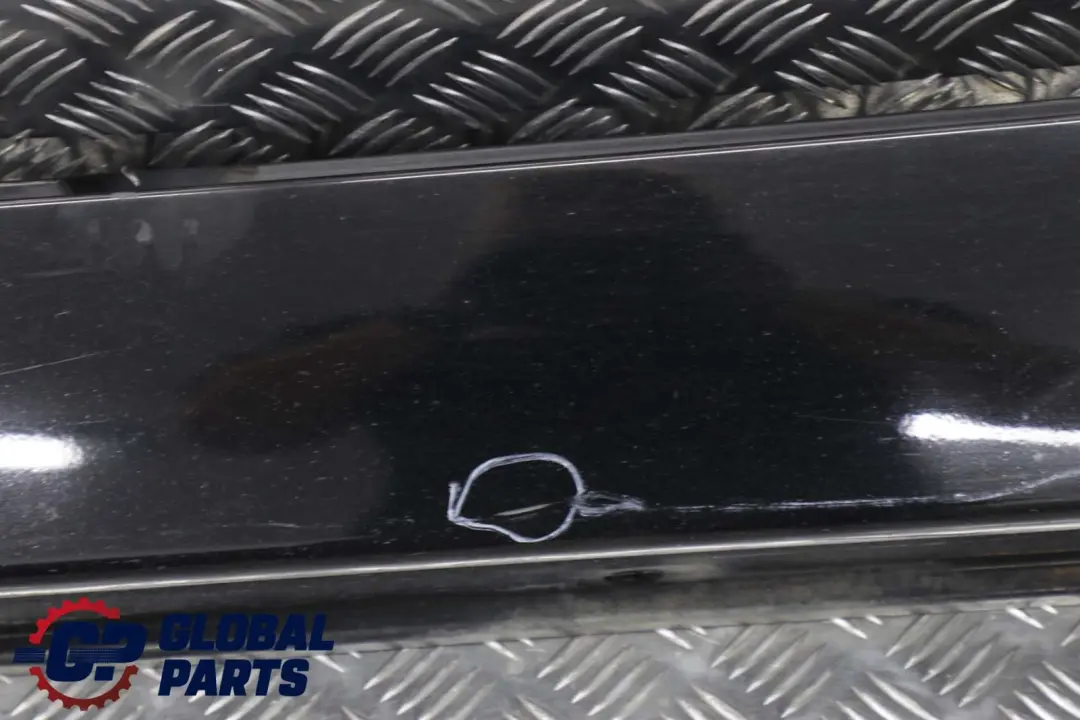 BMW E60 E61 Puerta Sill Side Cover Falda Izquierda Schwarz 2 Negro 668 - SKU 0150277-SCH - Número de pieza 150277