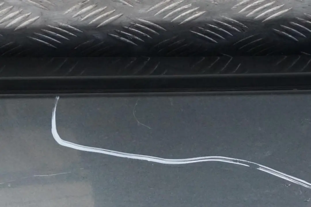 BMW 5 E60 E61 Door Sill Side Cover Skirt Left N/S Titangrau Titan Grey - A36 - SKU 0150277-TGR - Part number 0150277