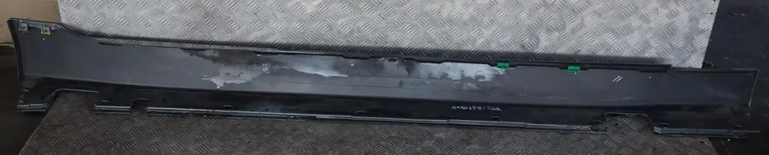 BMW 5 E60 E61 Door Sill Side Cover Skirt Left N/S Titangrau Titan Grey - A36 - SKU 0150277-TGR - Part number 0150277