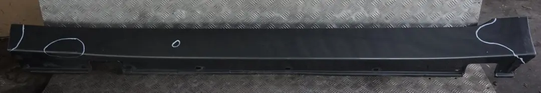 BMW 5 E60 E61 1 Door Sill Side Cover Skirt Left N/S Titangrau Titan Grey - A36 - SKU 0150277-TGR1 - Part number 0150277