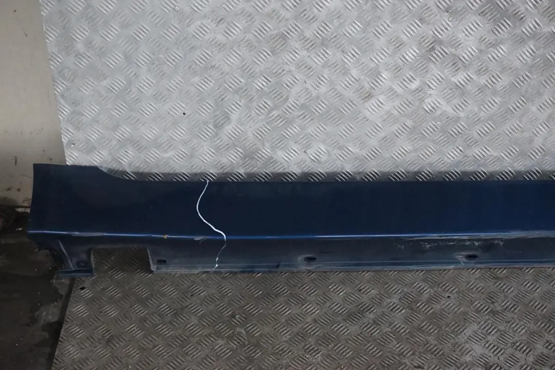 Door Sill Side Cover Skirt Right O/S Mysticblau Blue A07 to BMW 5 Series E60 E61 with Part number 150278 BMW 5 Series E60 E61 Door Sill Side Cover Skirt Right O/S Mysticblau Blue A07 - SKU 0150278-MYS - Part number 150278