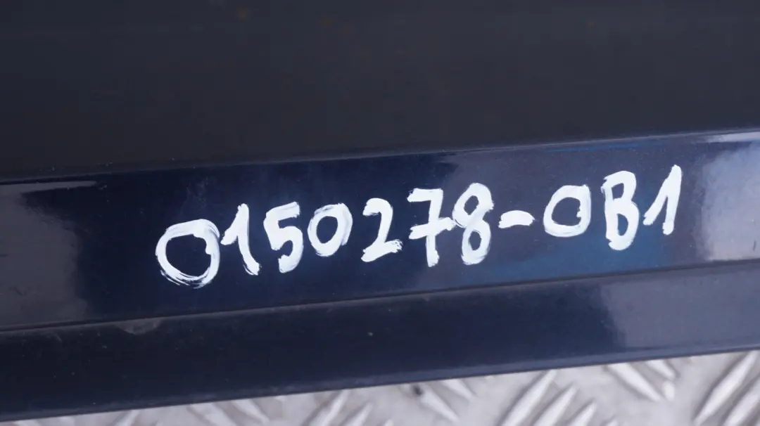 BMW E60 E61 Listello Portiera Apertura Gonna Destra Blu Oriente Blu 317 - SKU 0150278-OB1 - Numero di parte 150278